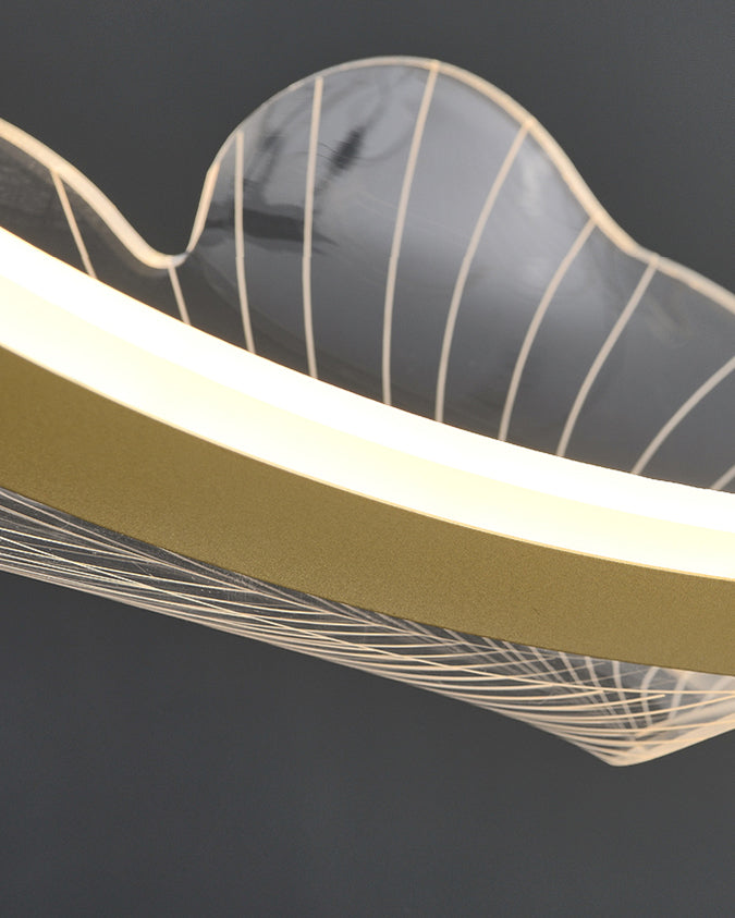 Modern Lotus Leaf LED Chandelier – LM1066 - Lumora