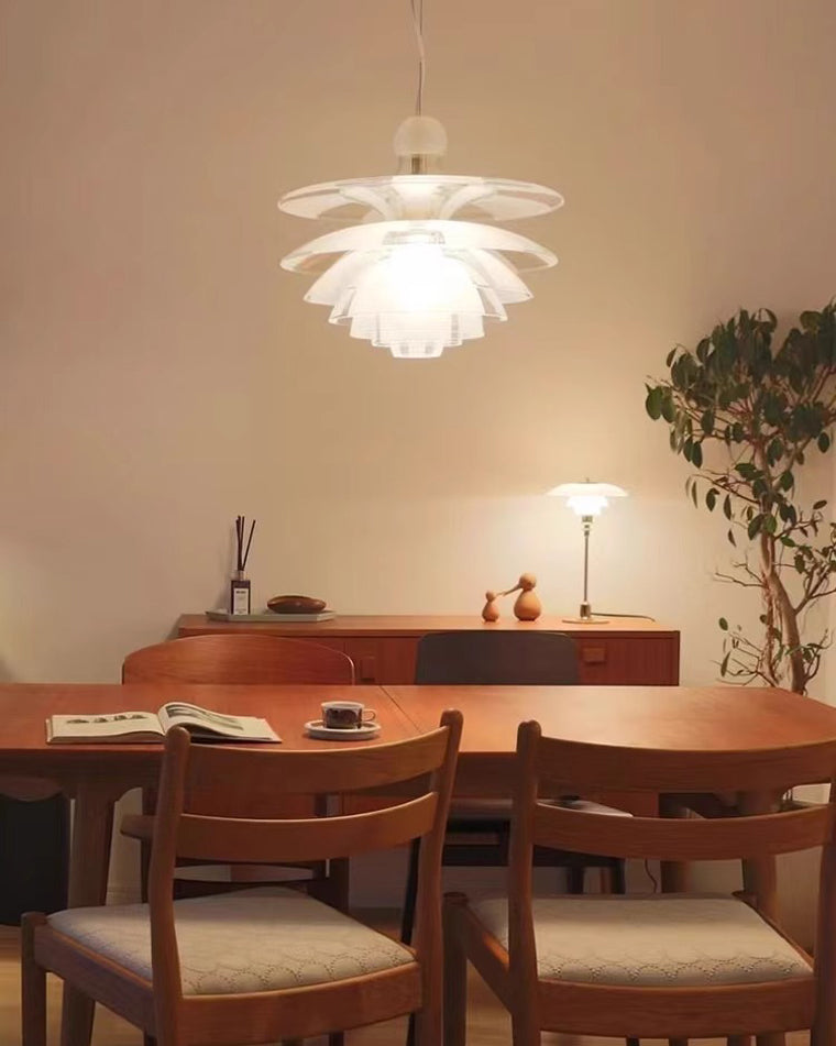 Elegant Acrylic Pendant Light - LM1080 - Lumora