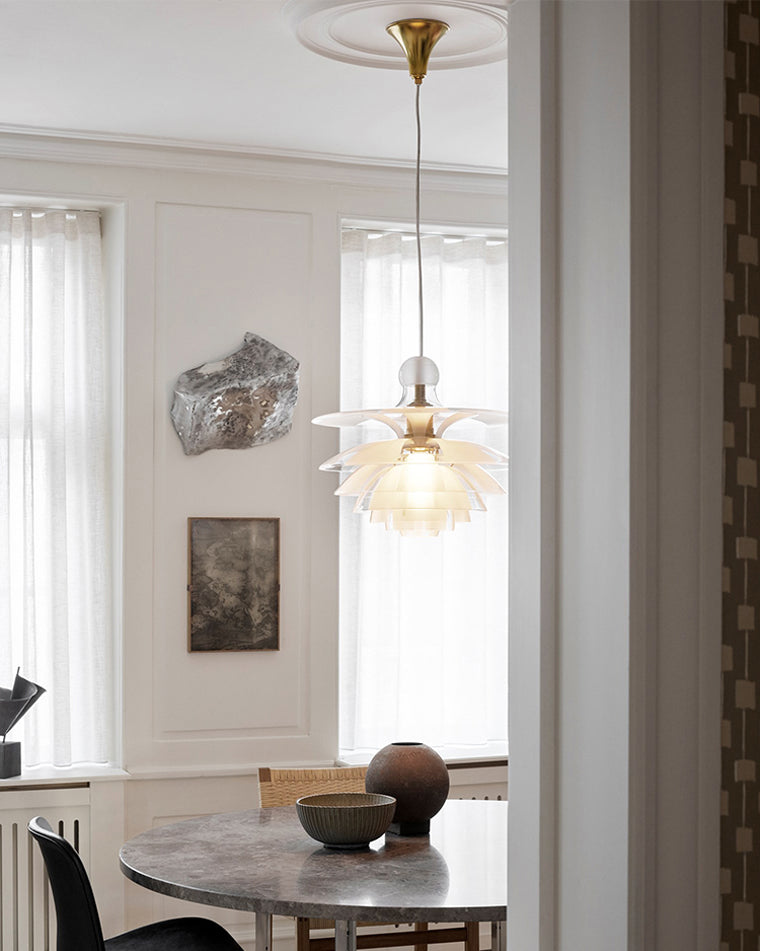 Elegant Acrylic Pendant Light - LM1080 - Lumora