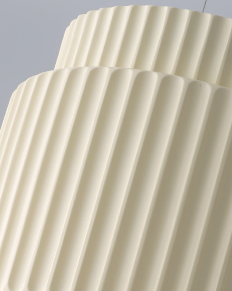 Modern Ribbed Resin Pendant Light - LM1105 - Lumora