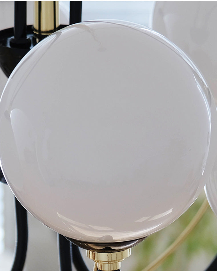French Retro Art Deco Globe Chandelier - LM1107 - Lumora