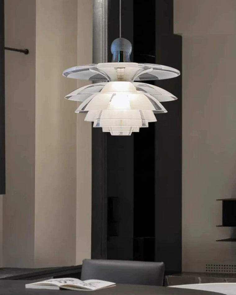Elegant Acrylic Pendant Light - LM1080 - Lumora