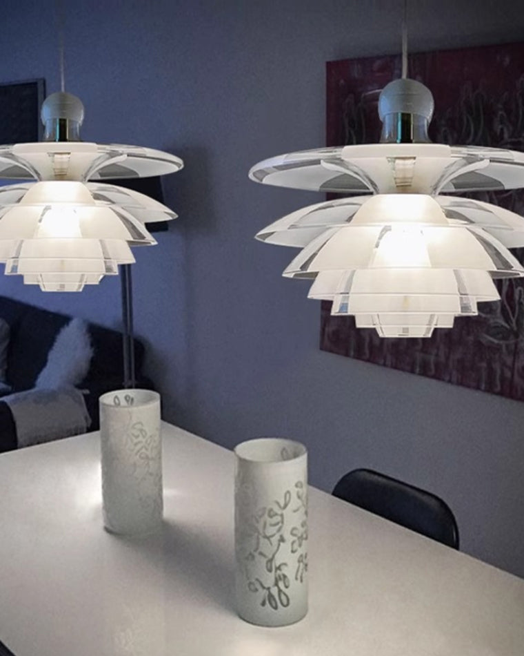Elegant Acrylic Pendant Light - LM1080 - Lumora