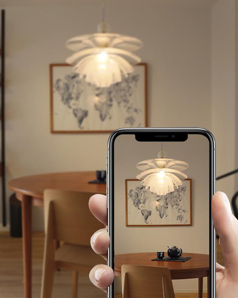 Elegant Acrylic Pendant Light - LM1080 - Lumora