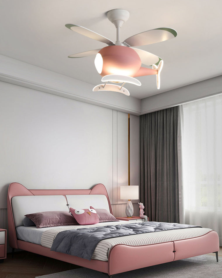 Kids Helicopter LED Ceiling Light - LM1076 - Lumora