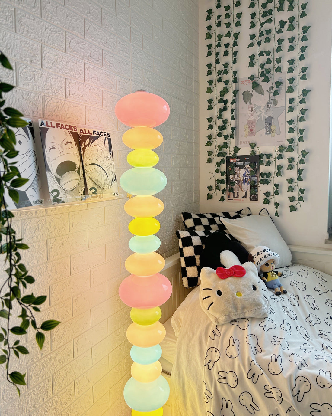 Colorful Glass Floor Lamp - LM1126