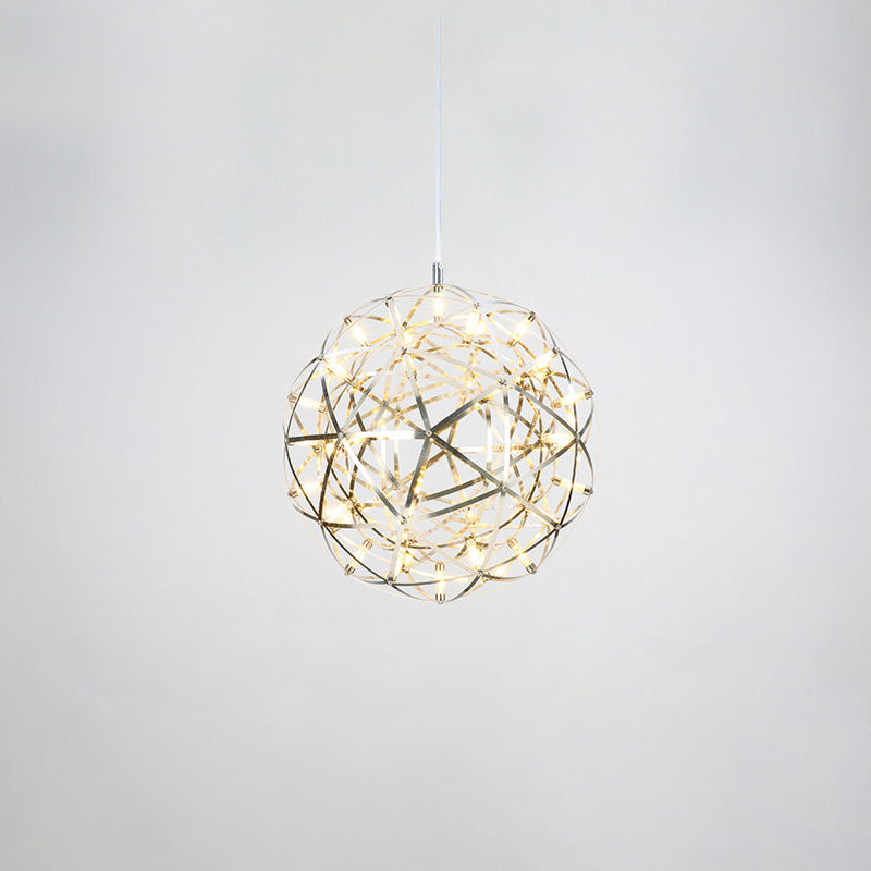 Luxury Chrome LED Sphere Chandelier - LM1073 - Lumora