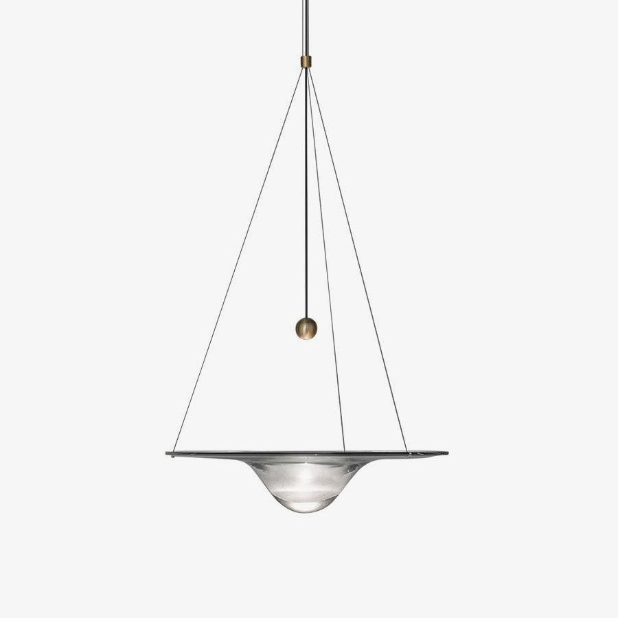 Glass Disc Pendant Light - LM1117