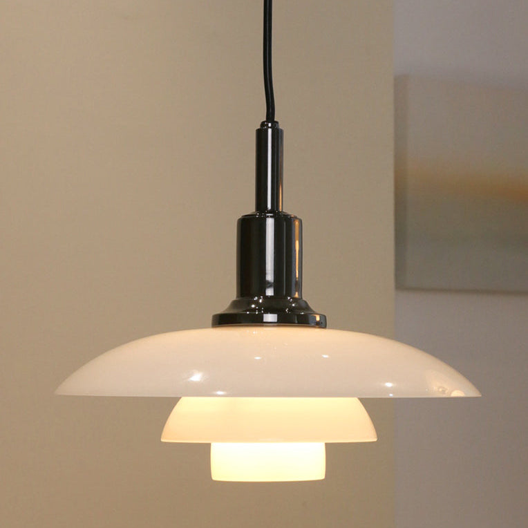 Nordic Milk Glass Pendant Light - LM1037 - Lumora