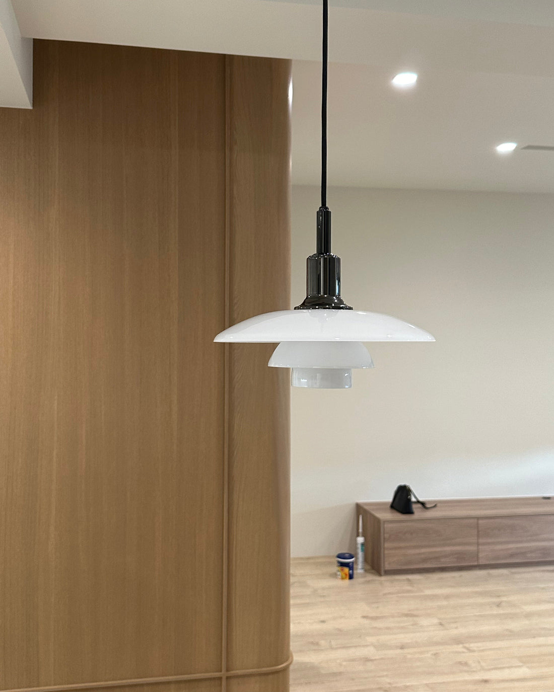 Nordic Milk Glass Pendant Light - LM1037 - Lumora