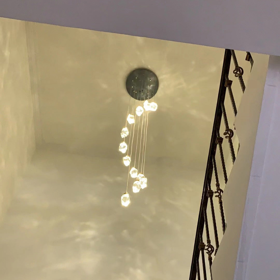 Cascading Crystal Pendant Chandelier-LM1040 - Lumora