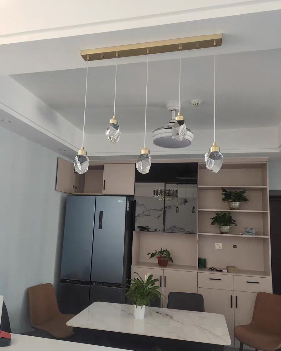 Cascading Crystal Pendant Chandelier-LM1040 - Lumora
