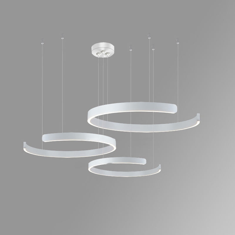 Modern Ring LED Chandelier - LM1036 - Lumora