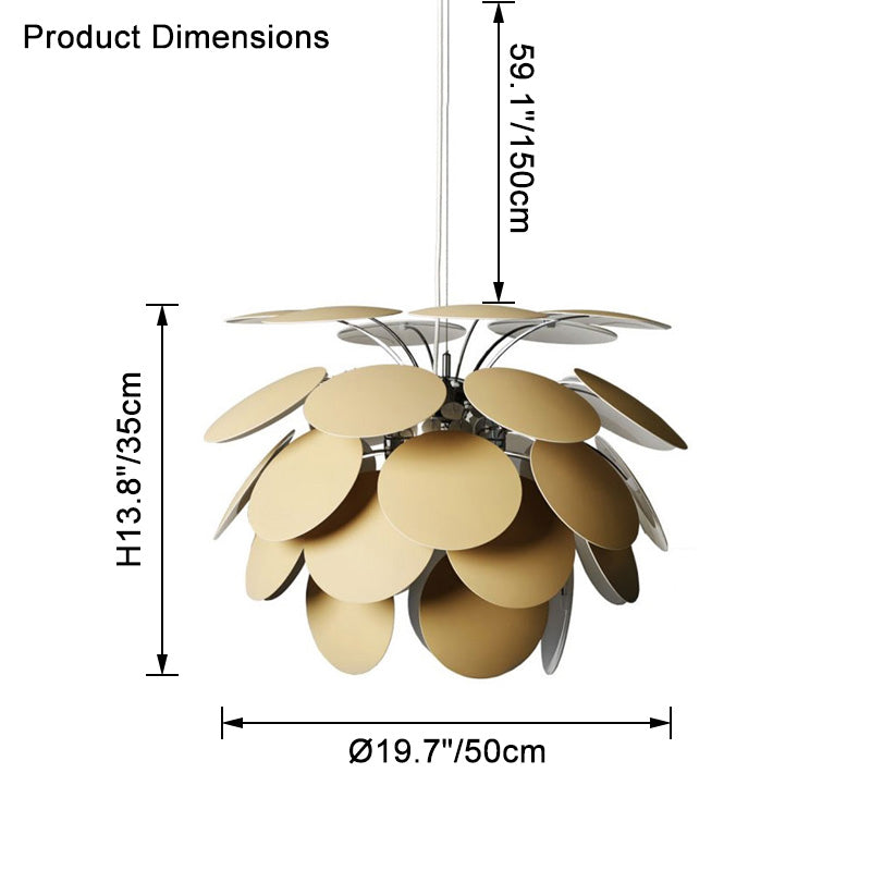 Luxury Modern Pineapple Pendant Chandelier - LM1083 - Lumora