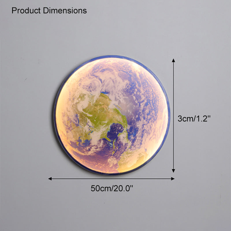 Moon & Earth LED Wall Sconce - LM1025
