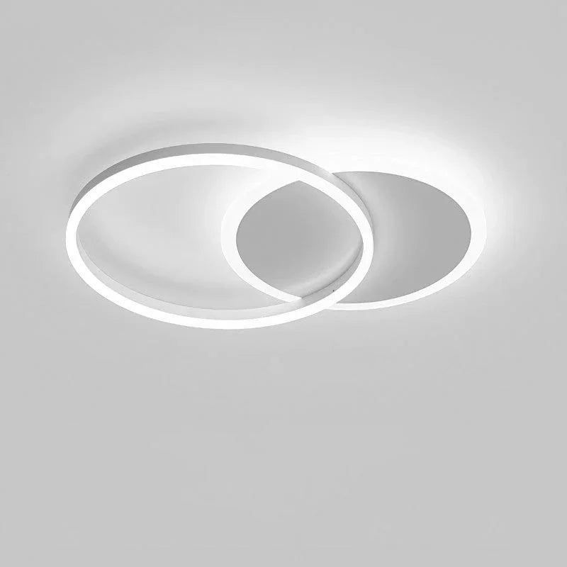Gold Circular LED Ring Chandelier - LM1020 - Lumora