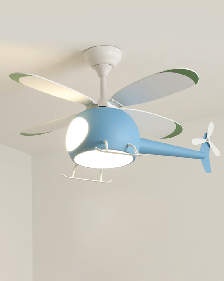 Kids Helicopter LED Ceiling Light - LM1076 - Lumora