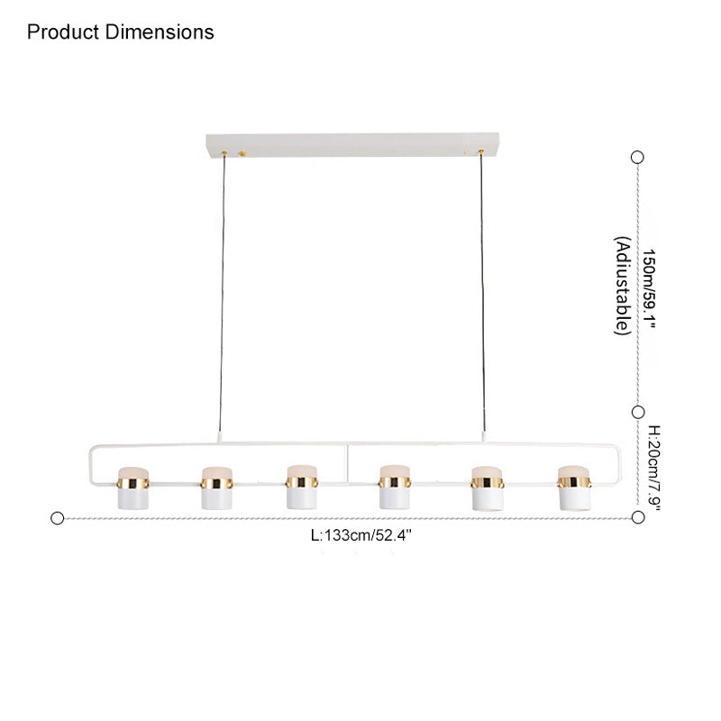 Nordic Linear LED Pendant Light - LM1111