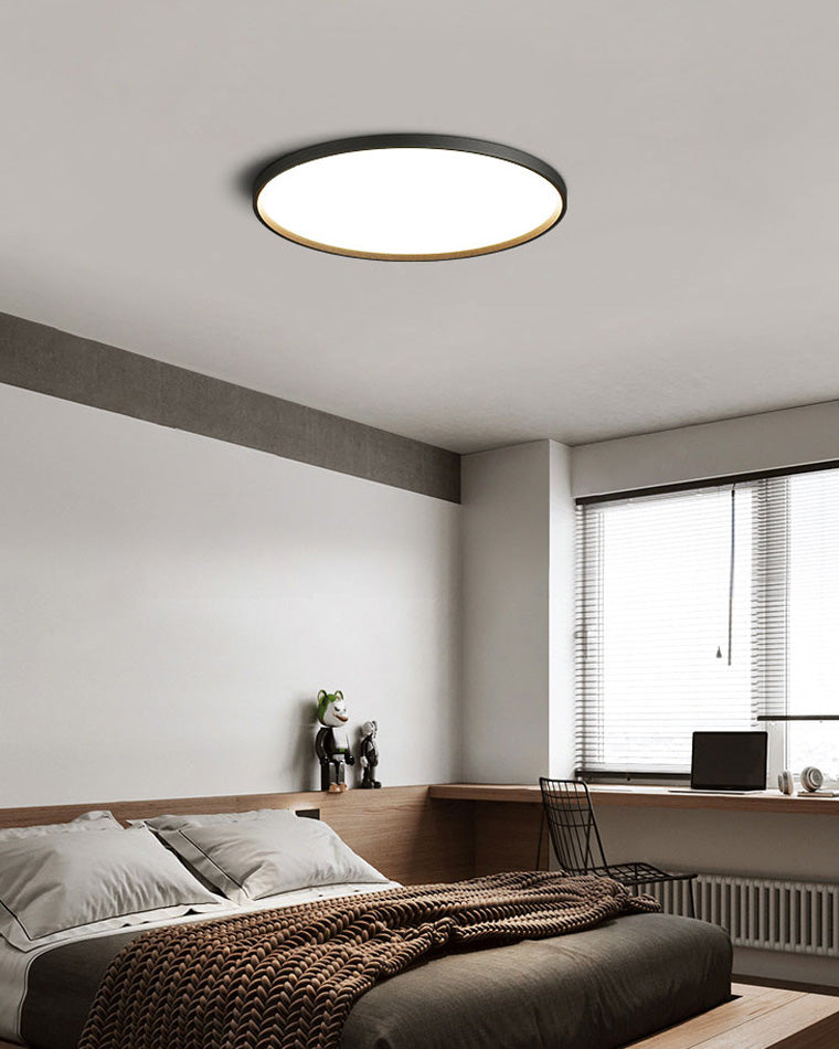 Flat Round Flush Mount Ceiling Light-LM1046