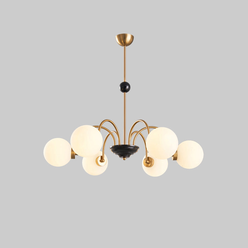 Glass Globe Chandelier - LM1081 - Lumora