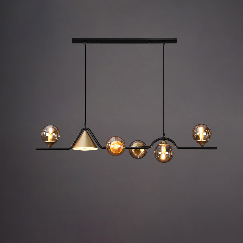 Modern Wave LED Chandelier - LM1071 - Lumora