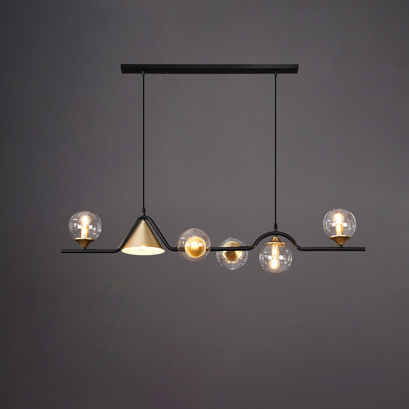 Modern Wave LED Chandelier - LM1071 - Lumora