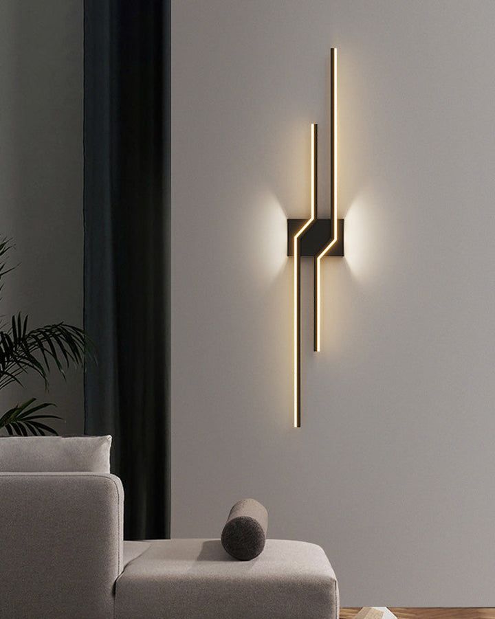 Sculptural Up Down Wall Sconce-LM1039