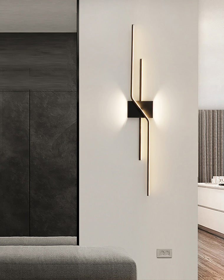 Sculptural Up Down Wall Sconce-LM1039