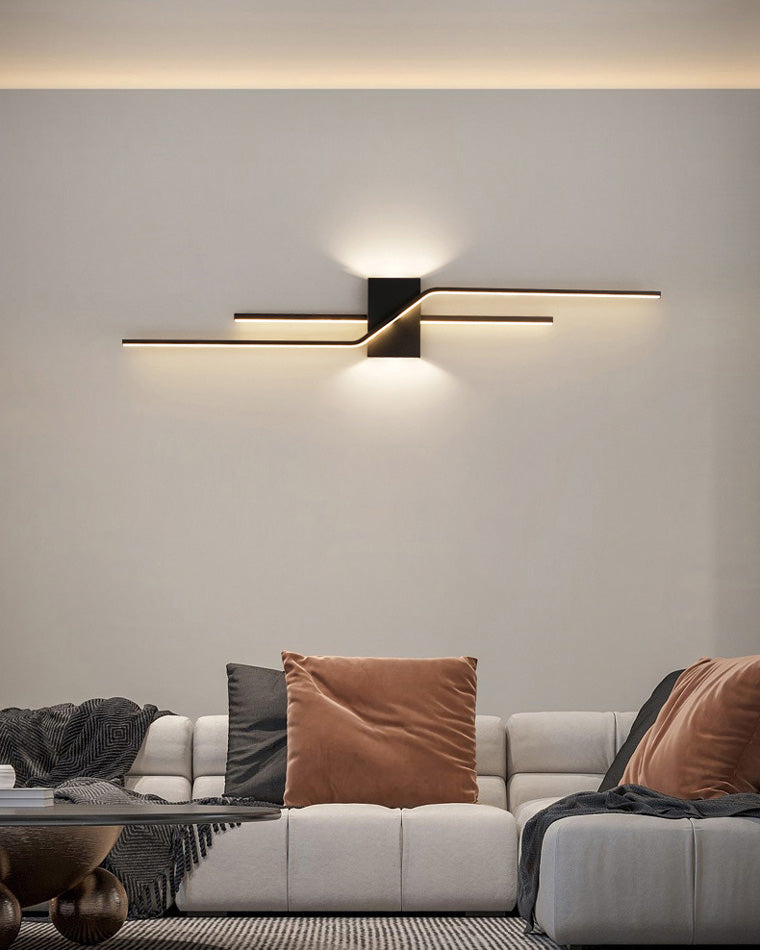 Sculptural Up Down Wall Sconce-LM1039