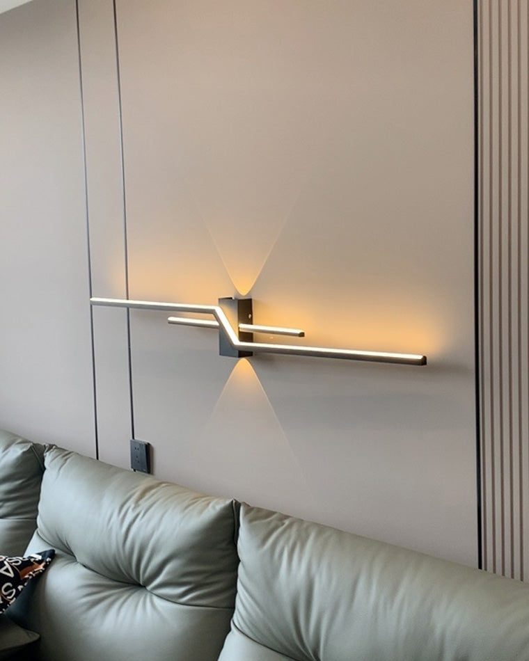 Sculptural Up Down Wall Sconce-LM1039