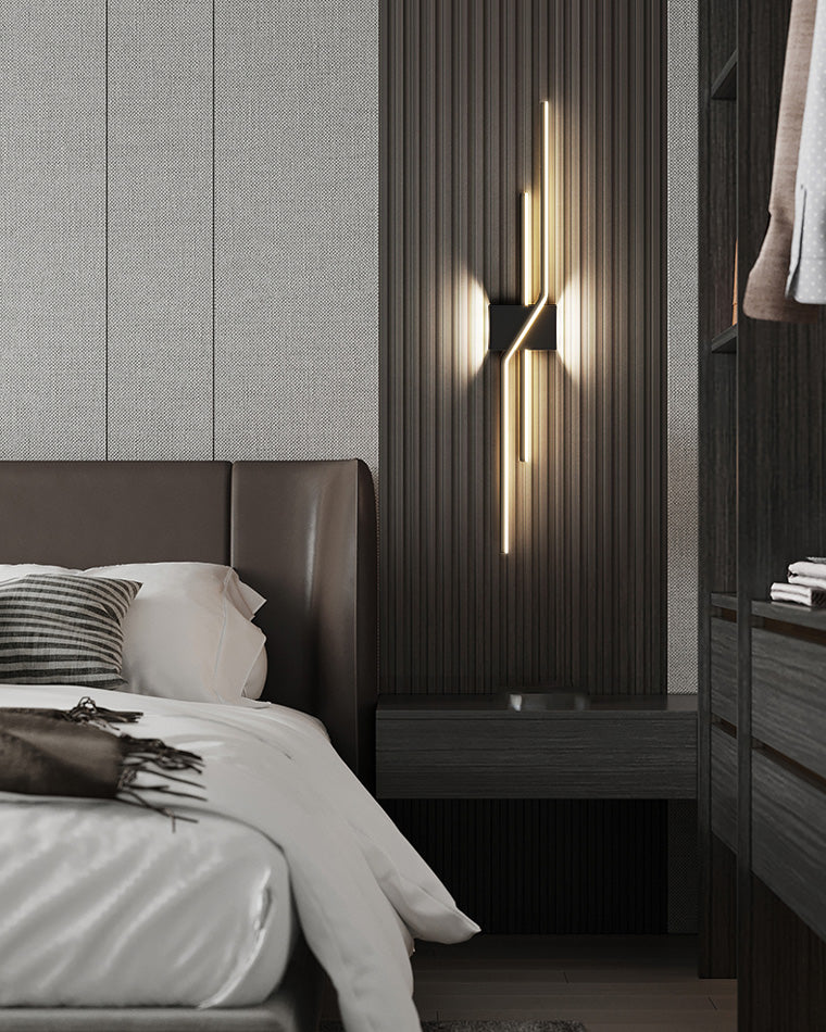 Sculptural Up Down Wall Sconce-LM1039