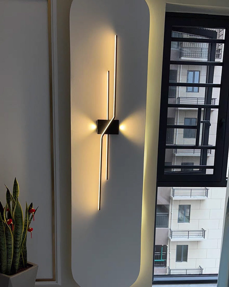 Sculptural Up Down Wall Sconce-LM1039