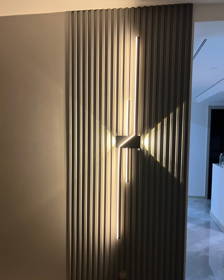 Sculptural Up Down Wall Sconce-LM1039