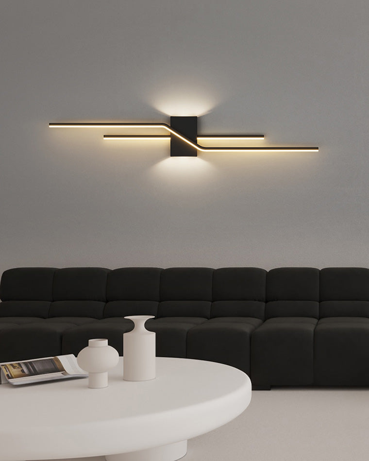 Sculptural Up Down Wall Sconce-LM1039