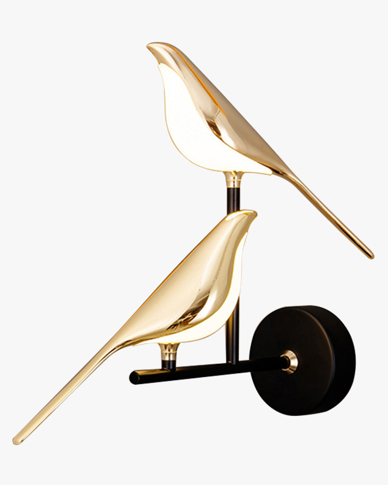 Gold Birds LED Wall Sconce - LM1017