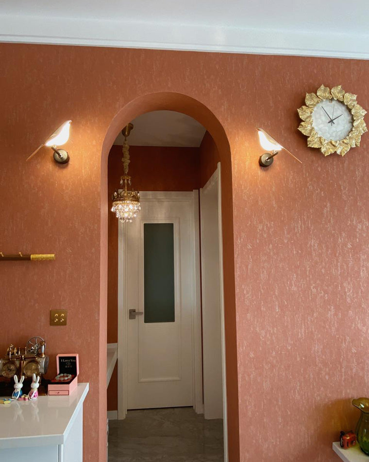 Gold Birds LED Wall Sconce - LM1017