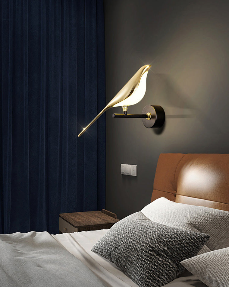 Gold Birds LED Wall Sconce - LM1017
