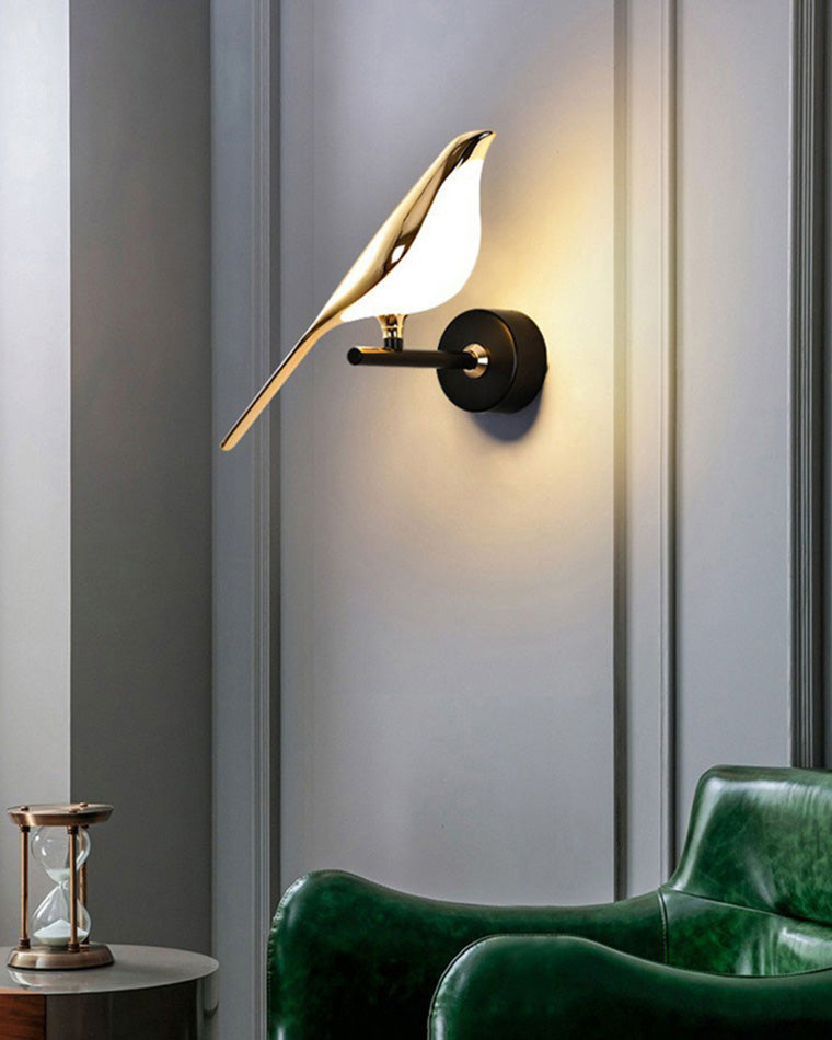 Gold Birds LED Wall Sconce - LM1017