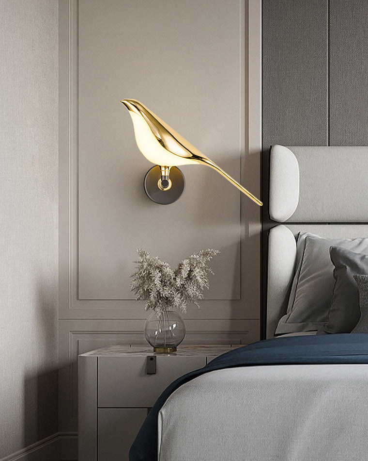 Gold Birds LED Wall Sconce - LM1017