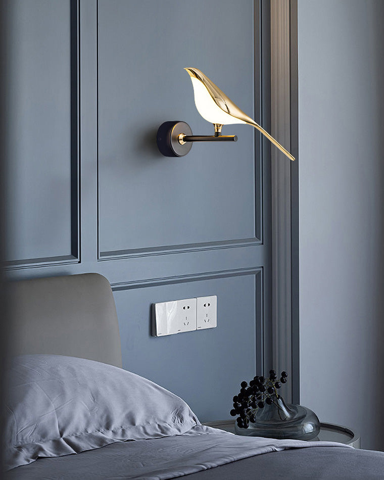 Gold Birds LED Wall Sconce - LM1017