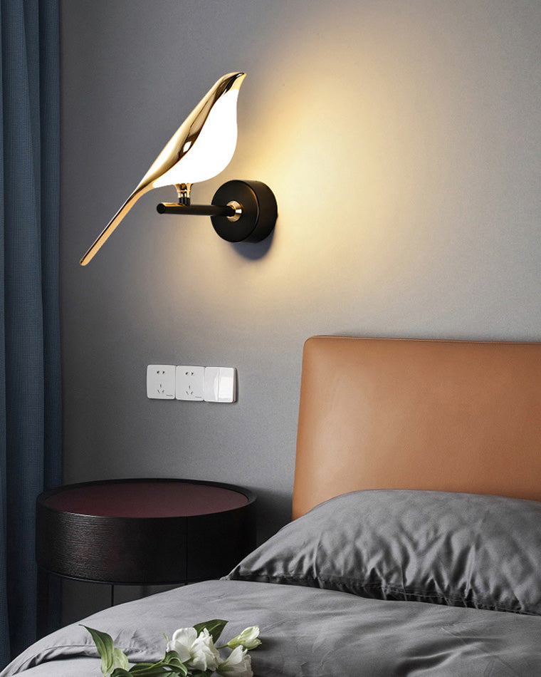 Gold Birds LED Wall Sconce - LM1017