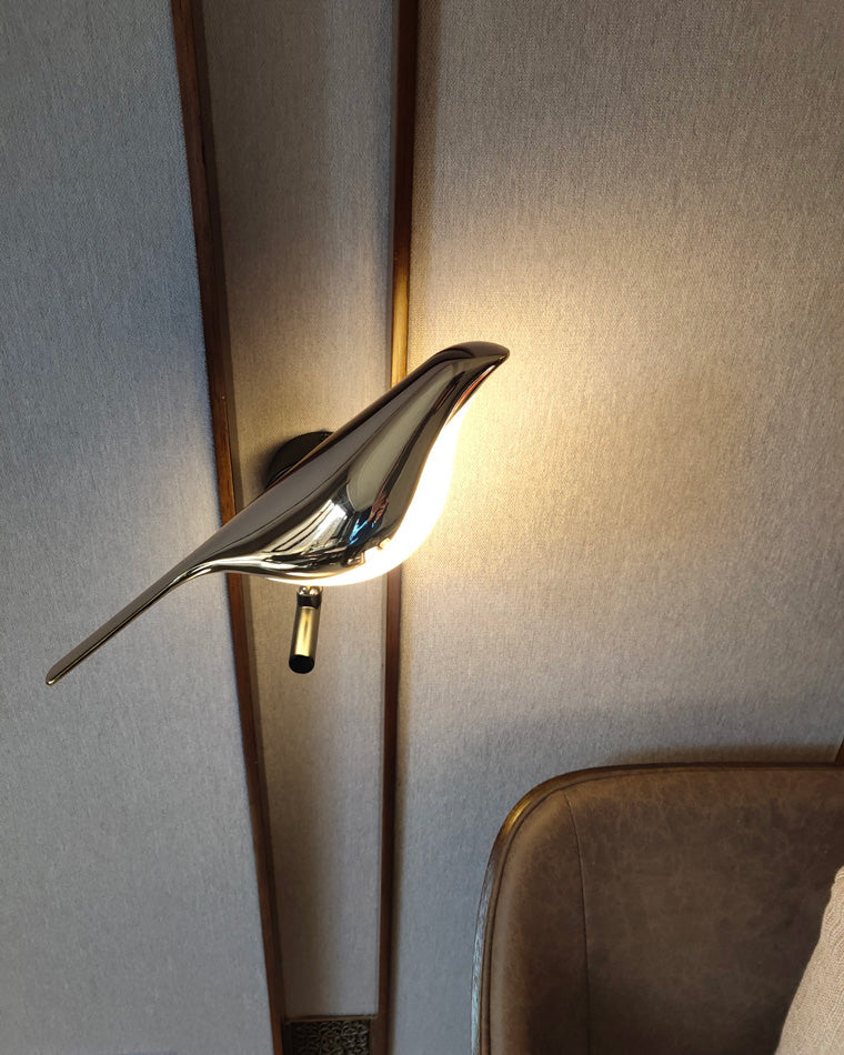 Gold Birds LED Wall Sconce - LM1017