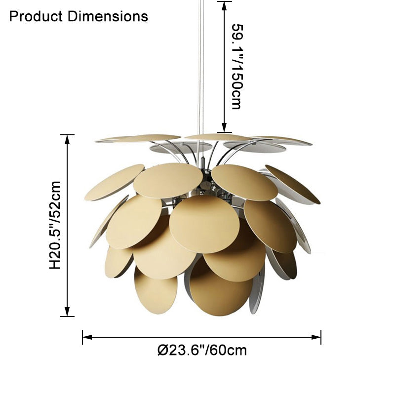 Luxury Modern Pineapple Pendant Chandelier - LM1083 - Lumora