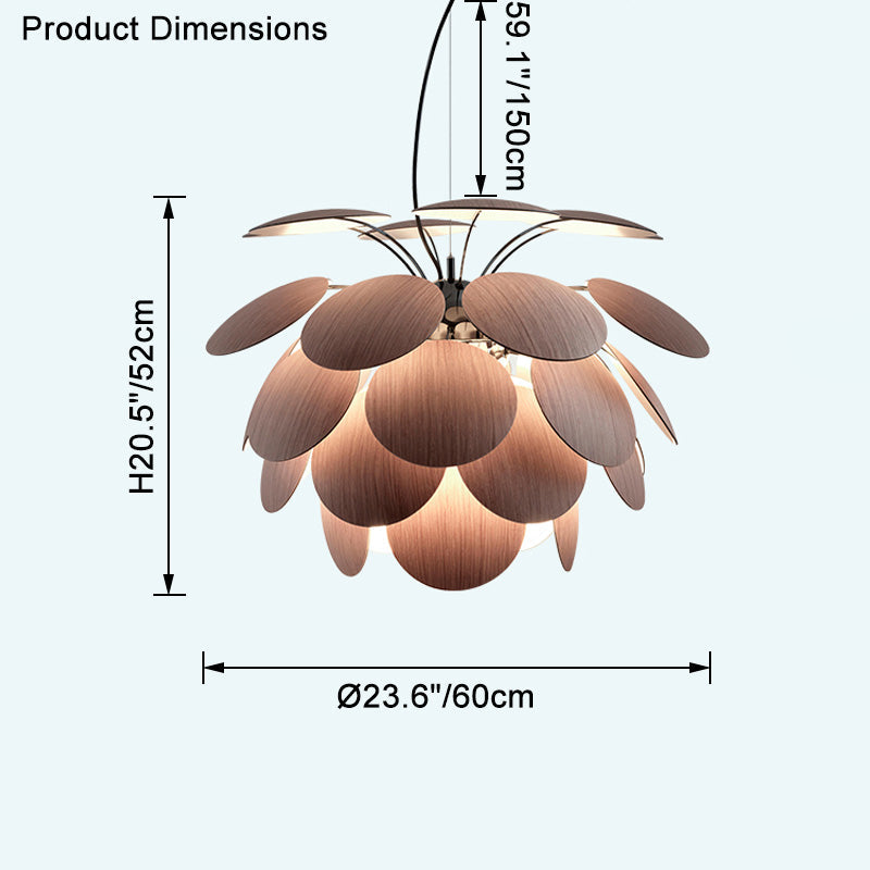 Luxury Modern Pineapple Pendant Chandelier - LM1083 - Lumora