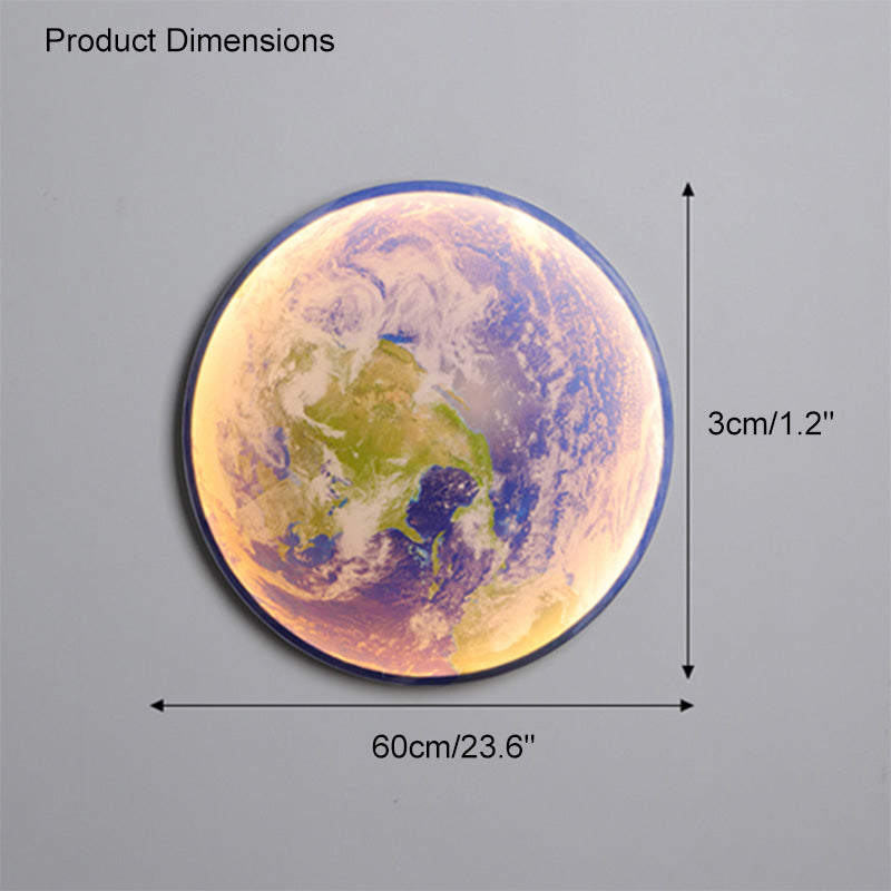 Moon & Earth LED Wall Sconce - LM1025