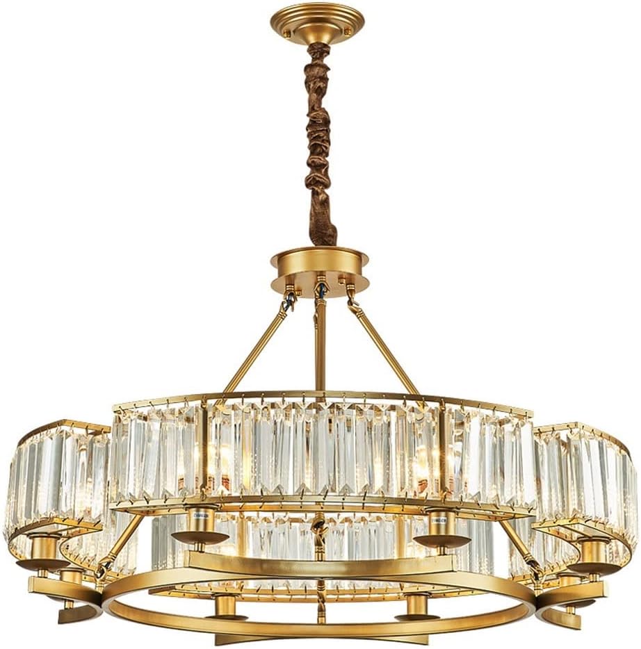 Rustic Crystal Wagon Wheel Chandelier - LM1034 - Lumora