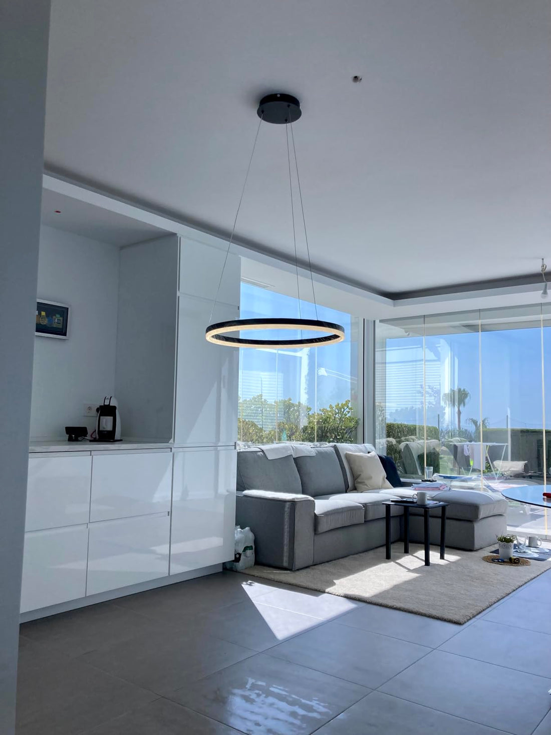 Multi-Ring LED Chandelier - LM1021 - Lumora