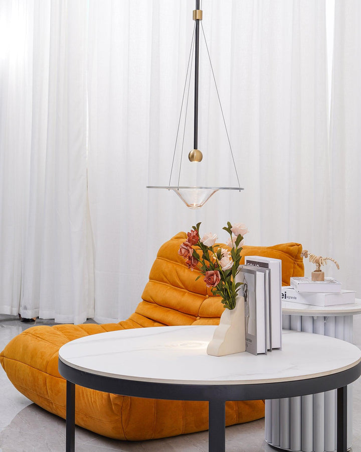 Glass Disc Pendant Light - LM1117