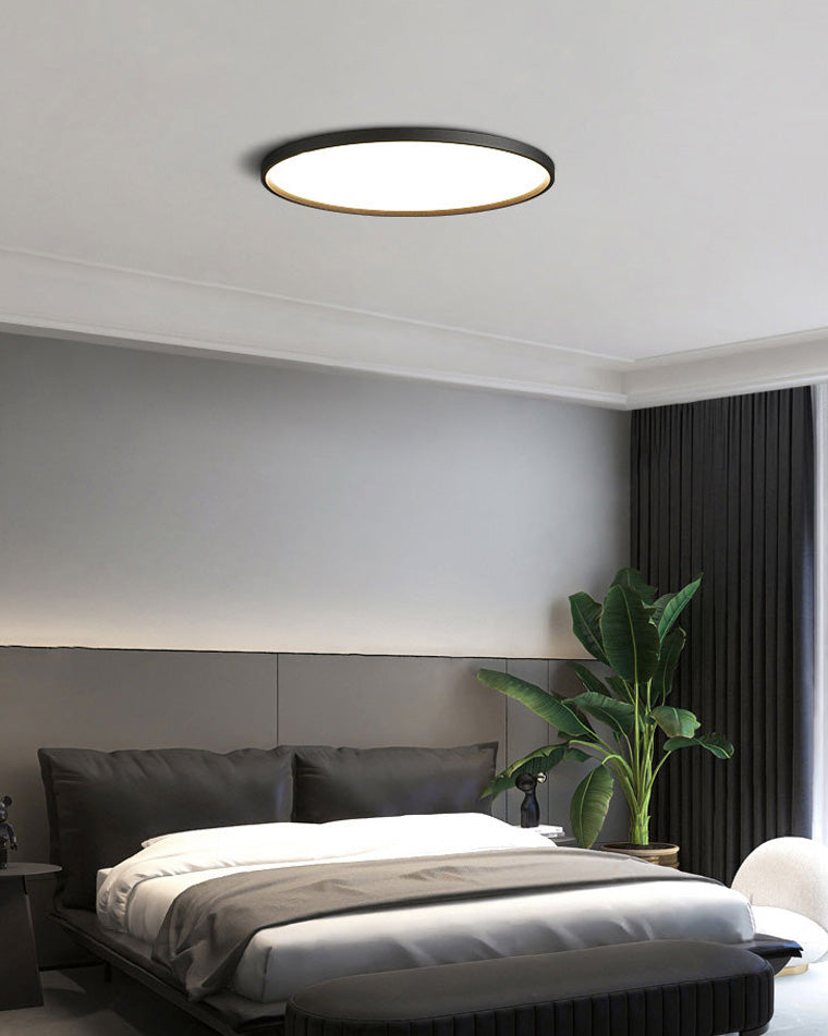 Flat Round Flush Mount Ceiling Light-LM1046