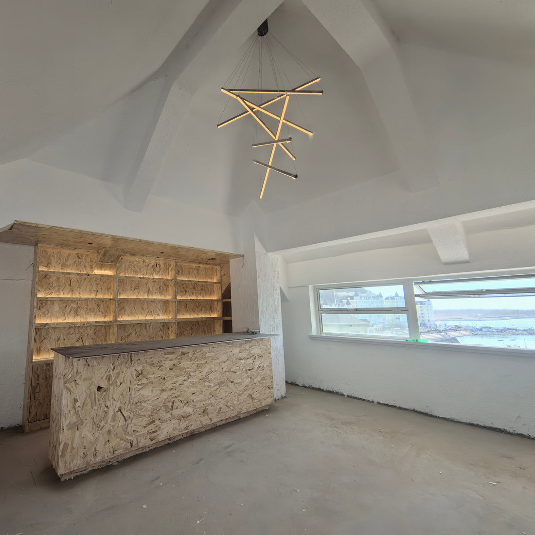 Multi-Sticks LED Chandelier - LM1033 - Lumora